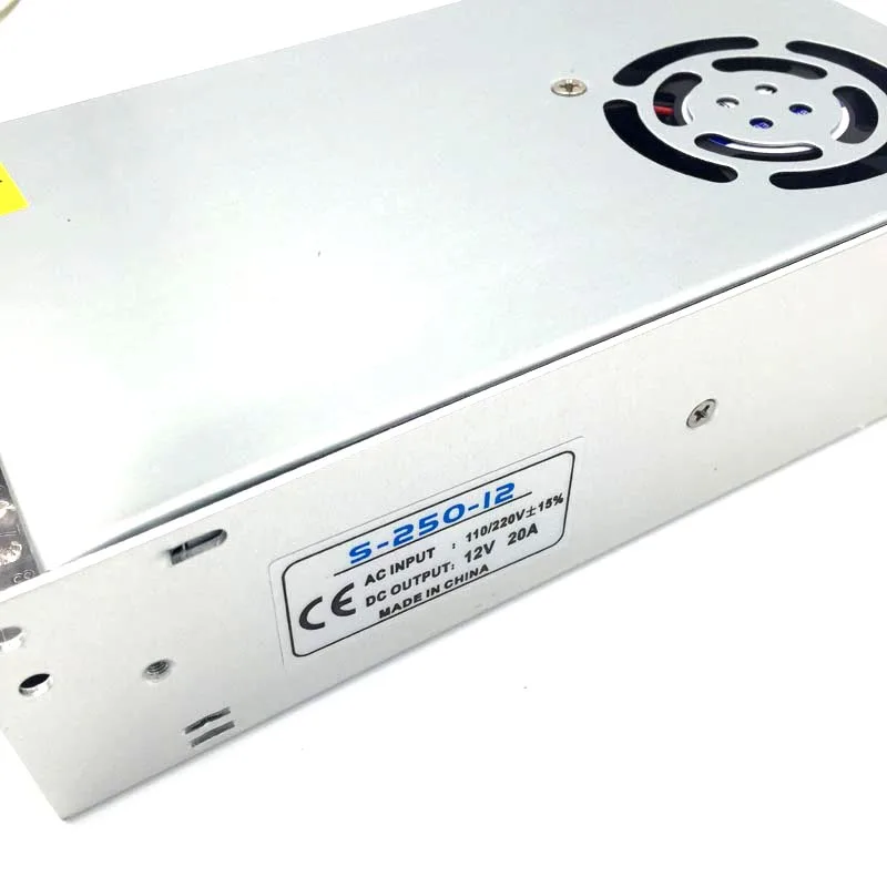 12V 20A светодиодный Питание для 5050 5630 3014 Светодиодный полосы трансформатор | Лампы