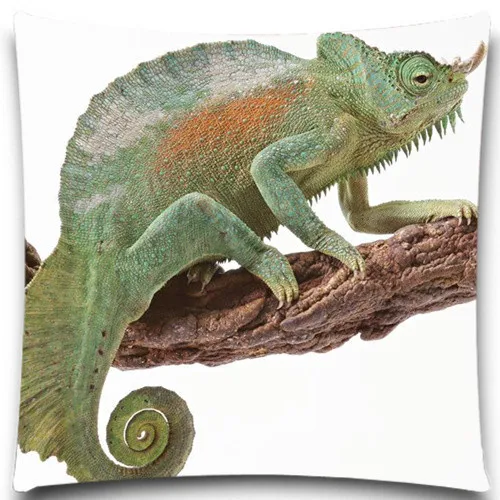 Квадратный чехол с изображением белого и серого кролика хлопковый декоративный