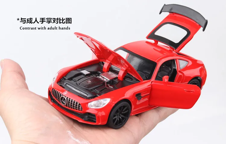 1:32 Сплав Ben AMG GT Licht литая под давлением модель автомобиля MINIAUTO оттягивающиеся транспортные средства Blinkende игрушки для детей игрушки для Junge