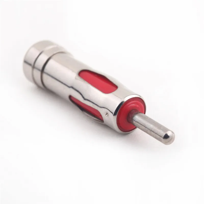 Универсальный красный адаптер для автостайлинга со штекером ISO на DIN