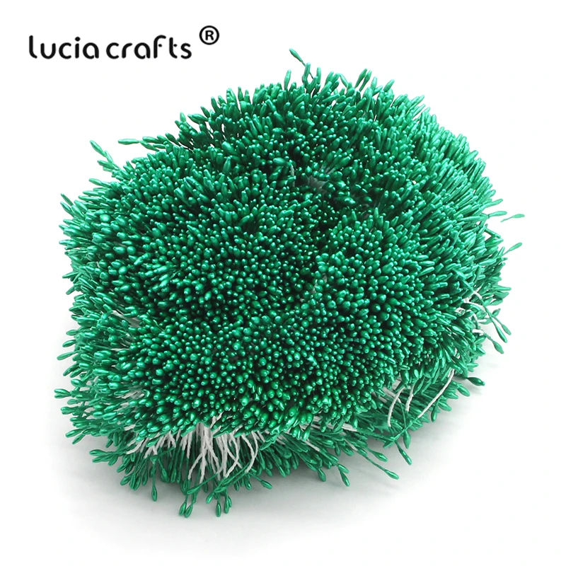 Lucia crafts 576 шт 1 мм разноцветный цветок тычинки цветочные украшения торта Двойные головки DIY материалы ручной работы C1301