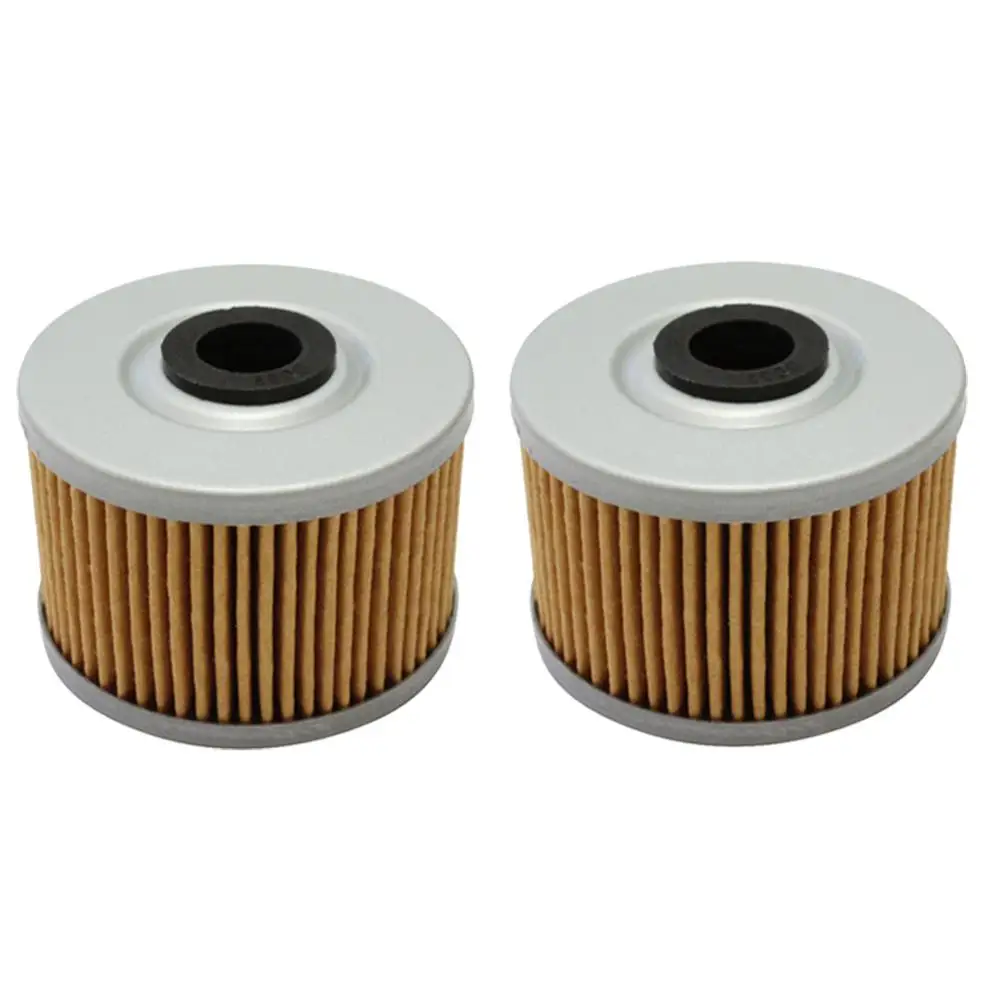2pcs-yellow 4 шт. Cyleto масляный фильтр для KAWASAKI BN125 Элиминатор 1998-2009 KL 250 Super Sherpa KL250 1997-2010 KLX110 KLX 110 2002 - Цвет: 2pcs-yellow