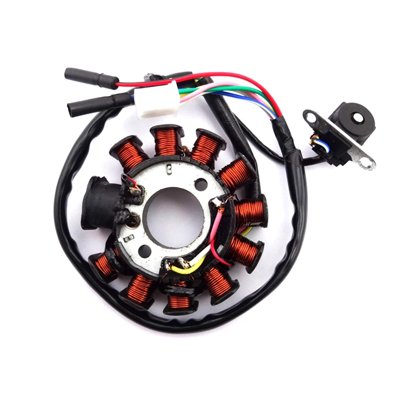 XLSION 11 полюсные катушки статора зажигания магнето для GY6 125cc 150cc 157QMJ мопед скутер