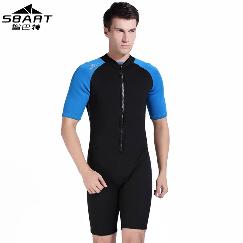 SBART Neoprene Wetsuit 2MM Women Men Swimming Diving Suit Surfing Wetsuits Shorty Upf50+ Dive Wet Suits Surf Clothing Hot N |