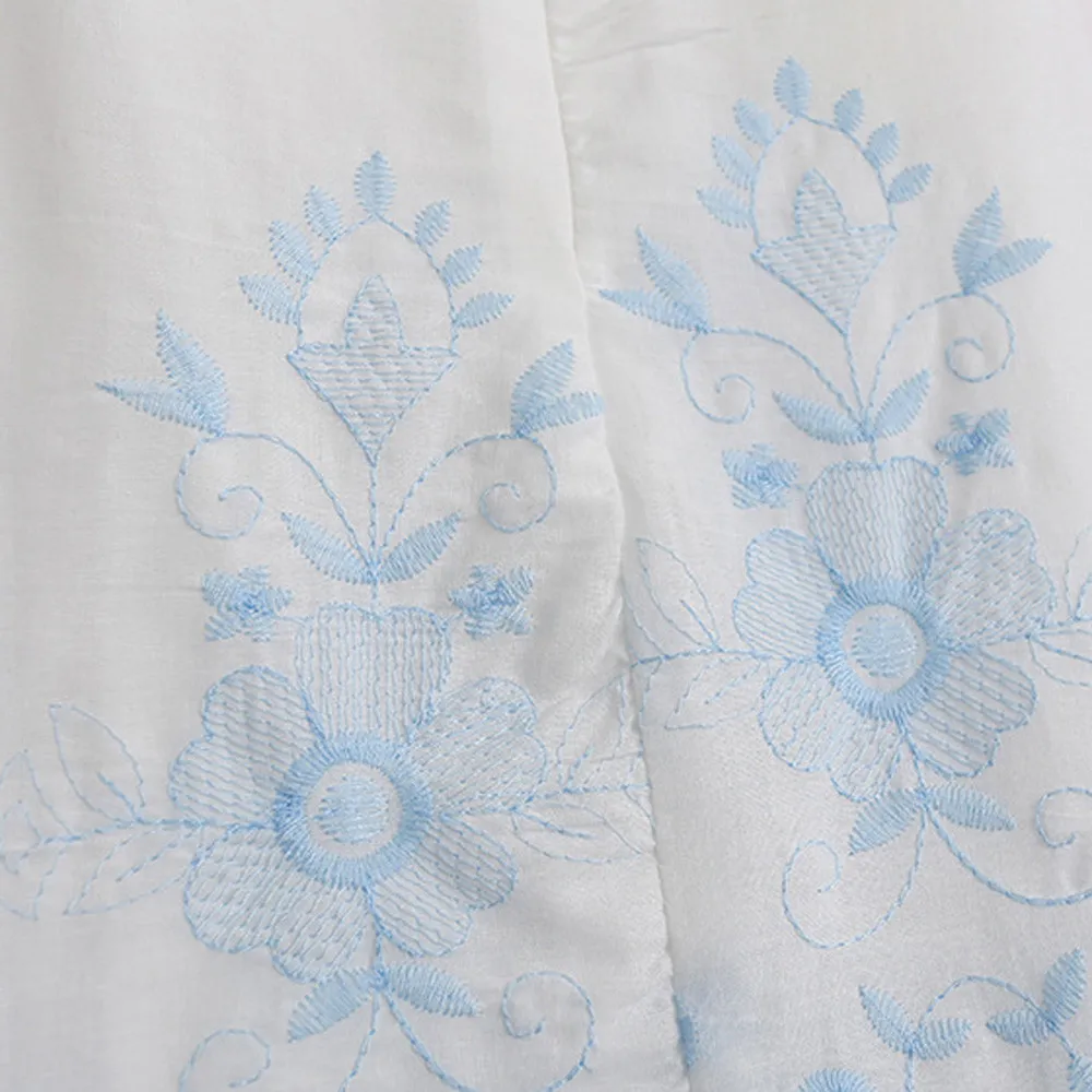 Children Kids Baby Girls Princess Dress Sleeve Embroidery Dresses high quality dropshiping summer dress W620 | Детская одежда и