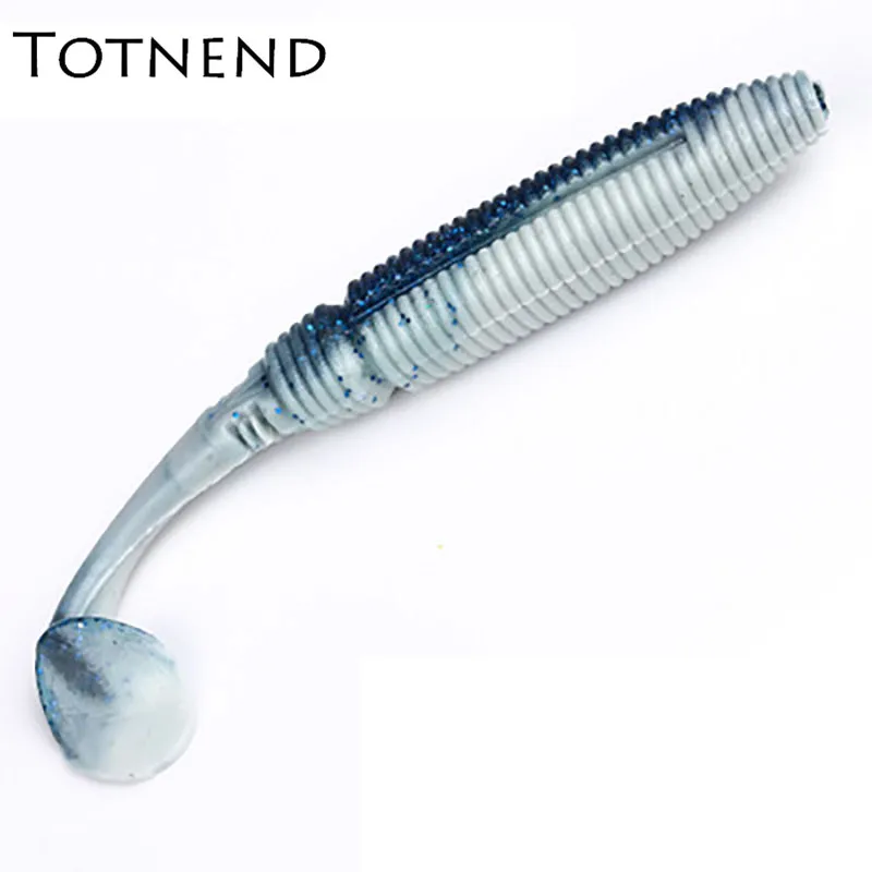 1 шт. 6 видов цветов 5/7. 5/8. 5 см ПВХ бионическая рыболовная приманка T Tail Fish UV