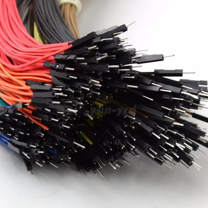 120 шт Dupont женский и мужской кабель для Arduino мужской и женский разноцветный свитер DIY 20 см Dupont проволочные перемычки цветной соединительный кабель