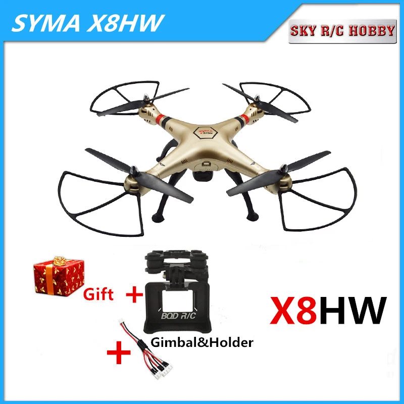 SYMA X8HW 2 4G RC Квадрокоптер Дрон с Wi Fi камерой Fpv высоты режим удержания подвеска