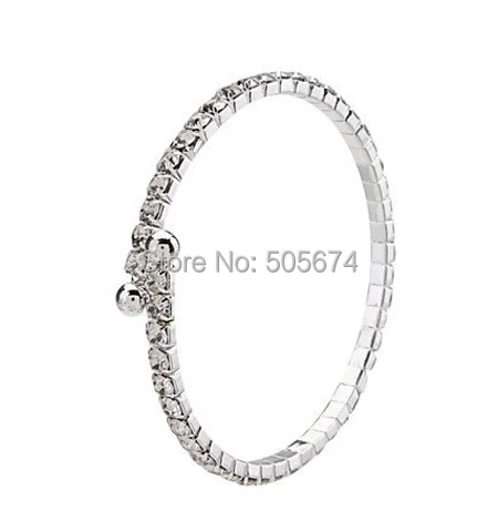 Женский эластичный браслет со стразами 1 10 рядов|bracelet crown|bracelet owlbracelet boutique |