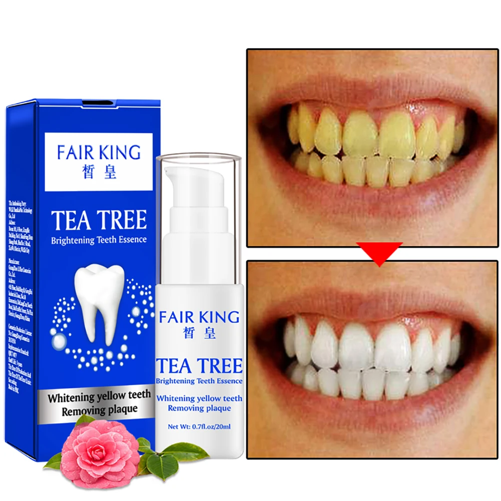 Горячий чай дерево отбеливание зубов эссенция осветление доска пятна удаление