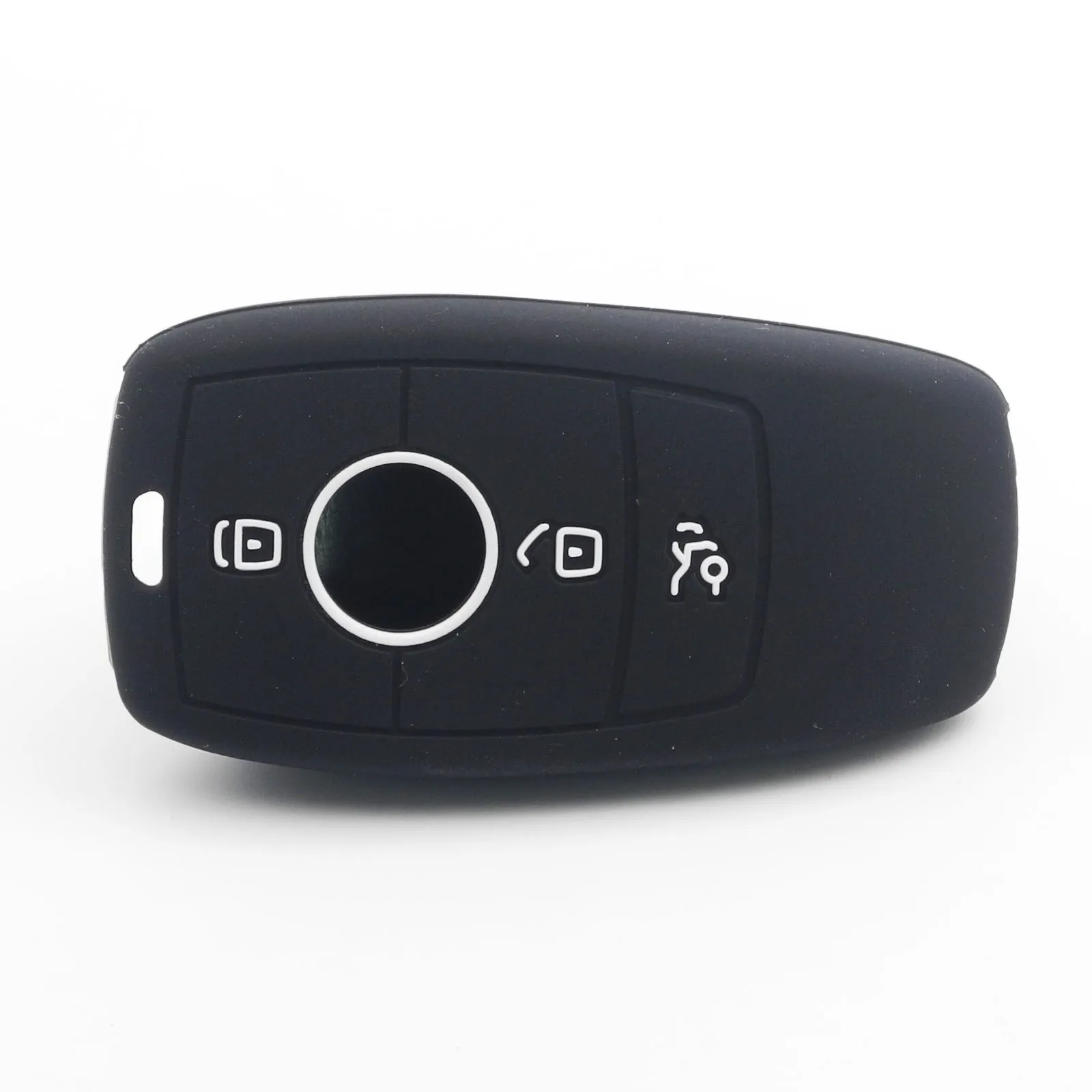 jingyuqin 3 Buttons Silicone Car Key Case Cover For Mercedes Benz 2017 E Class W213 2018 S class Holder Protective | Автомобили и