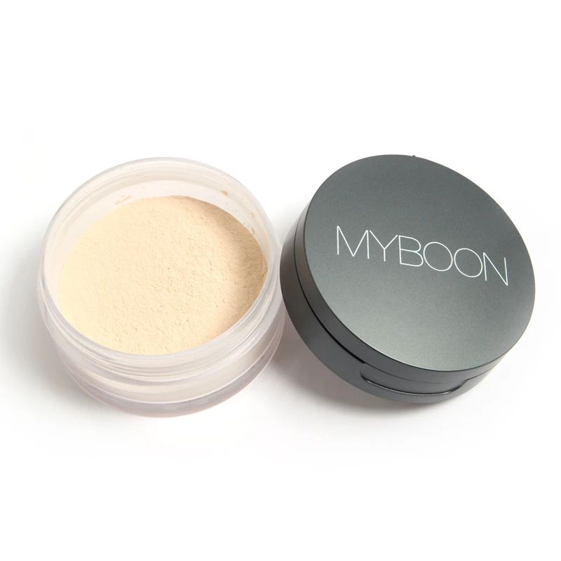 Myboon Minerals Facial Compact Skin Make up Loose Mineral Powder Sponge Puff 18g New | Красота и здоровье