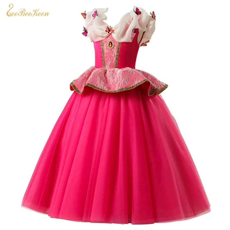 Платье для Хэллоуина девочек Аниме Костюм косплея летнее свадебное платье детей