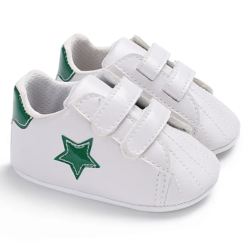 Детская обувь из искусственной кожи с принтом в виде пяти звезд - купить по