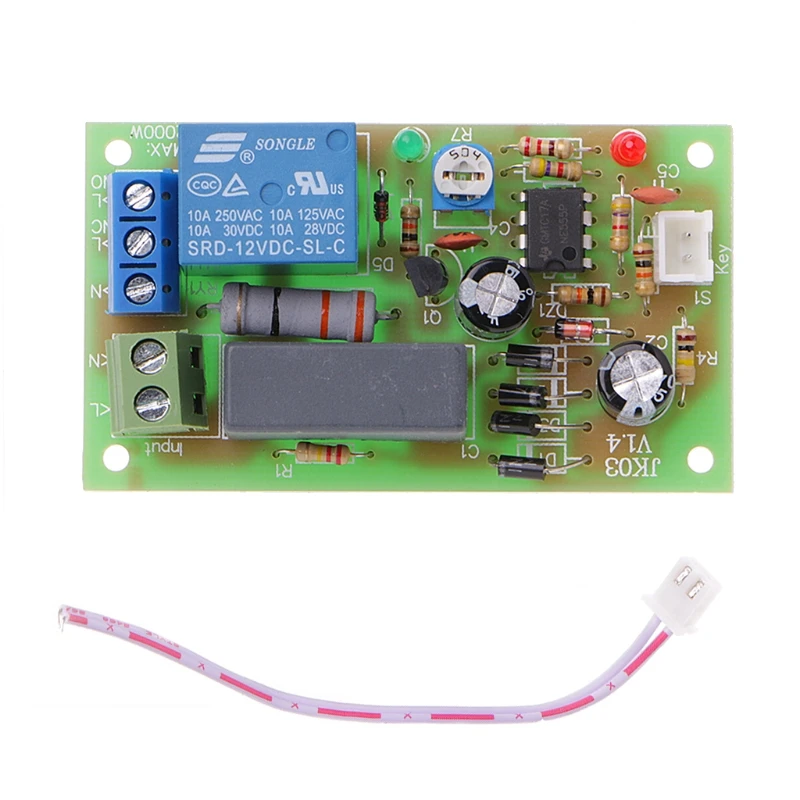 AC 220V триггер переключатель задержки включения выключения платы таймер релейный