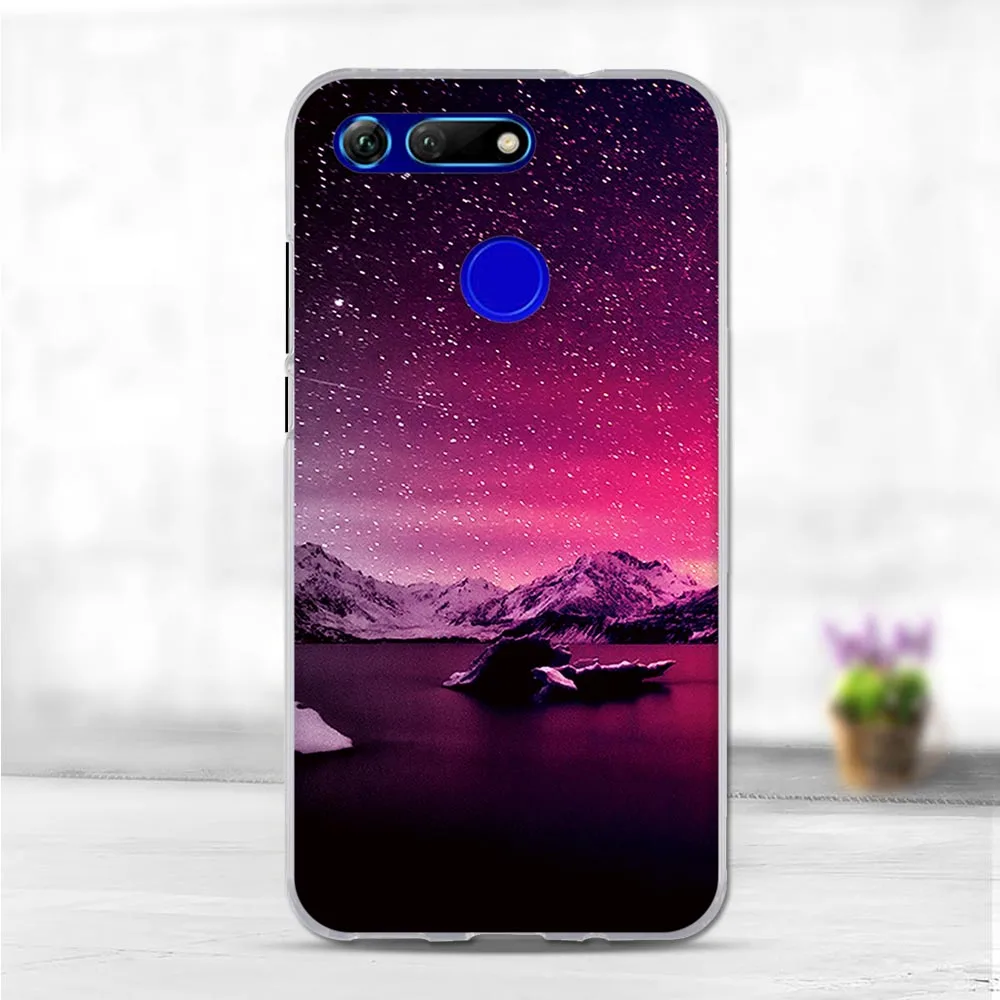 21 Чехол для Honor V20, чехол для huawei Honor View 20, мягкий силиконовый чехол, TPU, задняя крышка для huawei Honor V20, защитный чехол для телефона, Funda - Цвет: 21