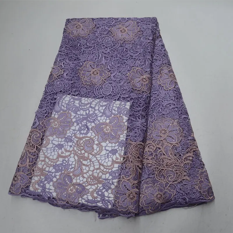 Новейшие Африканские кружева из гипюра 2019 высококачественные вышитые камни