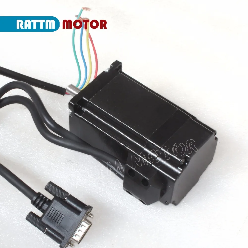Комплект шагового серводвигателя с замкнутым контуром Nema23 2N.m 288oz in 2ph HSS57