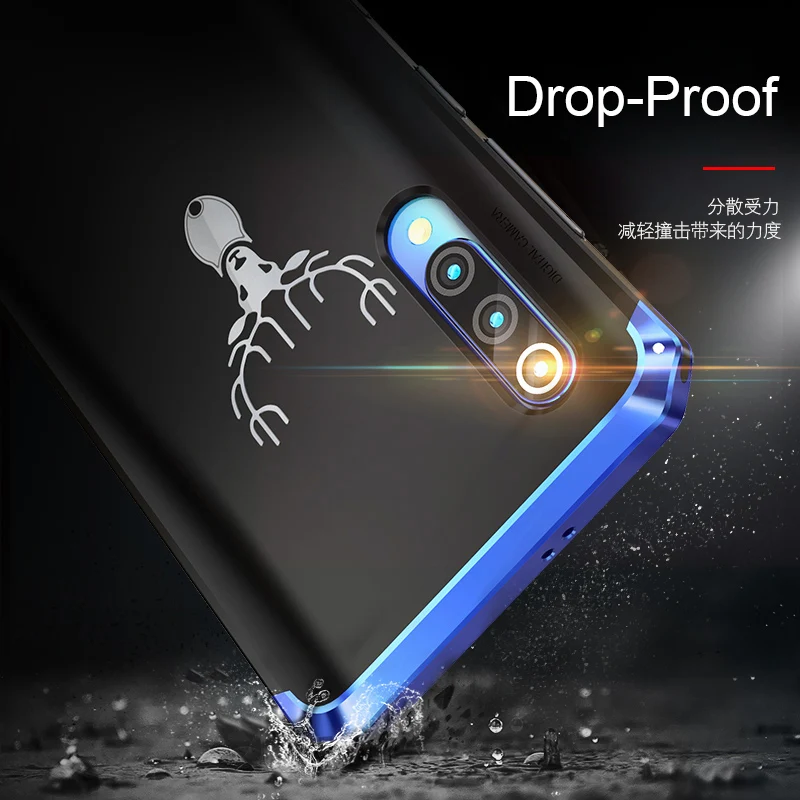 Защитный металлический чехол для Xiaomi Mi 9 9SE, алюминиевый бампер+ панель из поликарбоната, чехол на заднюю панель для Xiaomi Mi 9 SE, гибридный Чехол