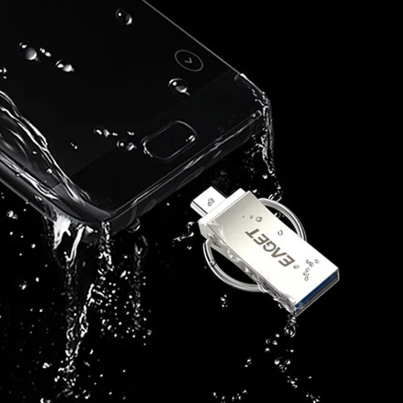 Usb флеш накопитель EAGET V90 OTG 16 ГБ 32 64 OTG|otg usb flash drive|flash pen driveflash drive |