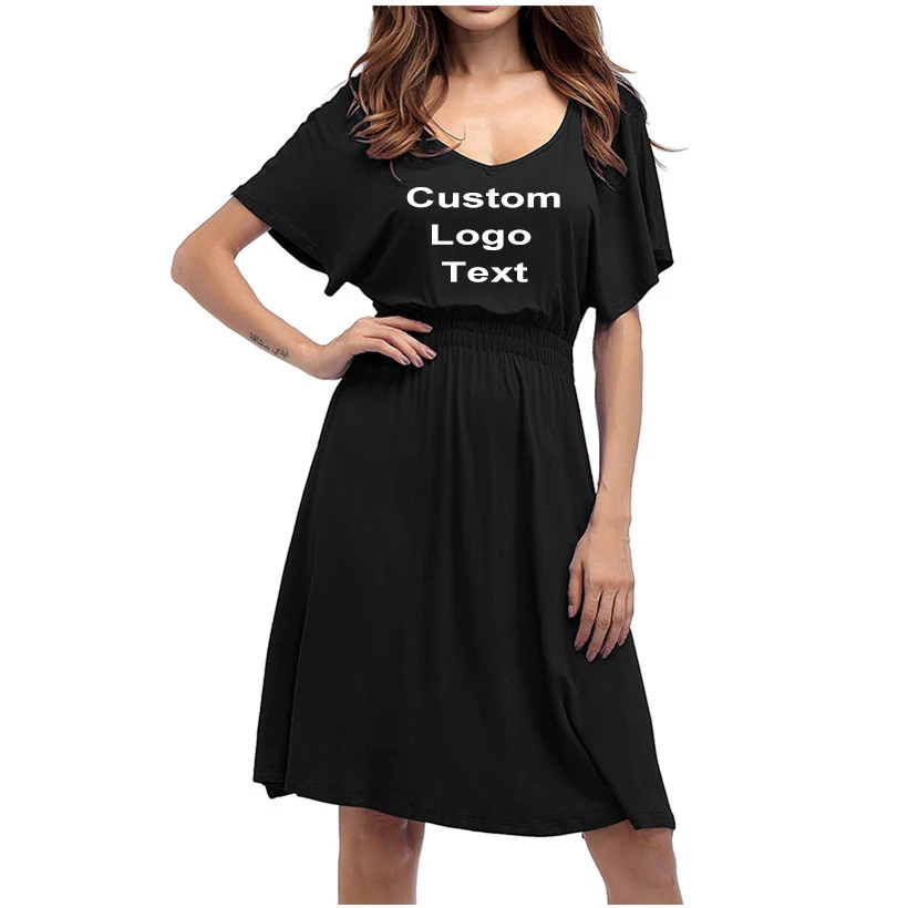 Женское однотонное платье с v-образным вырезом элегантное вечернее