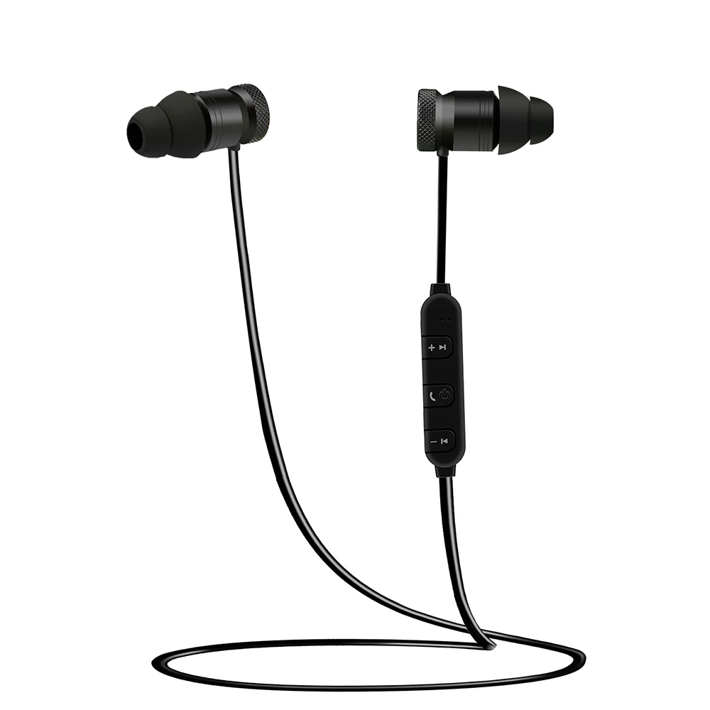 Беспроводные наушники с басами Bluetooth V4.0 спортивные для вождения свободные