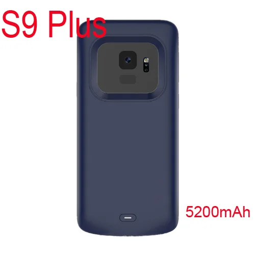 Blue for S9 Plus 4700 мАч для samsung S9, чехол для аккумулятора, 5200 мАч, чехол для внешнего аккумулятора телефона, чехол для samsung Galaxy S9 Plus, чехол для внешнего аккумулятора - Цвет: Blue for S9 Plus