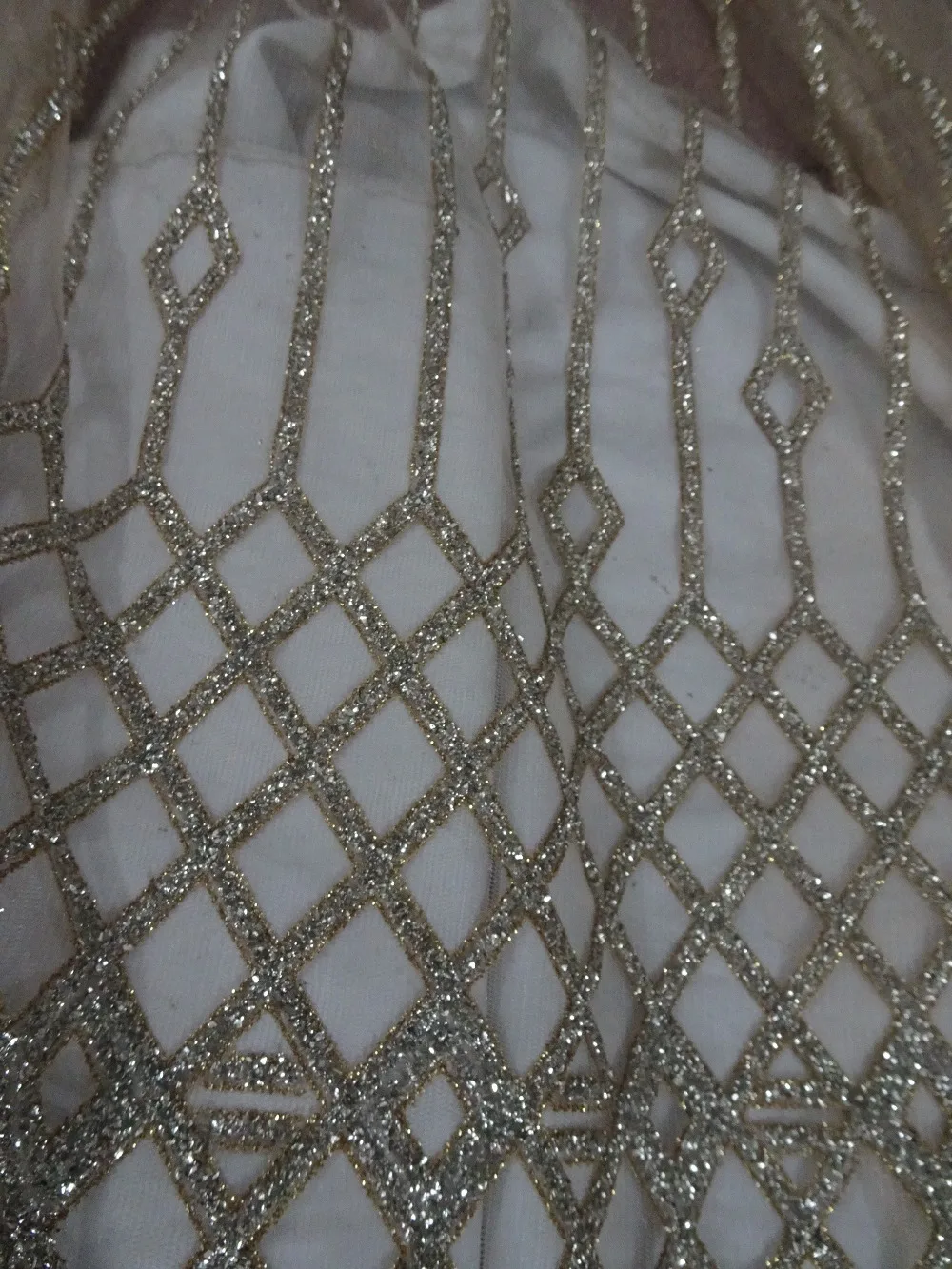 Африканский чистая кружева для женщин платье Новое поступление ZH-42086 афро тюль