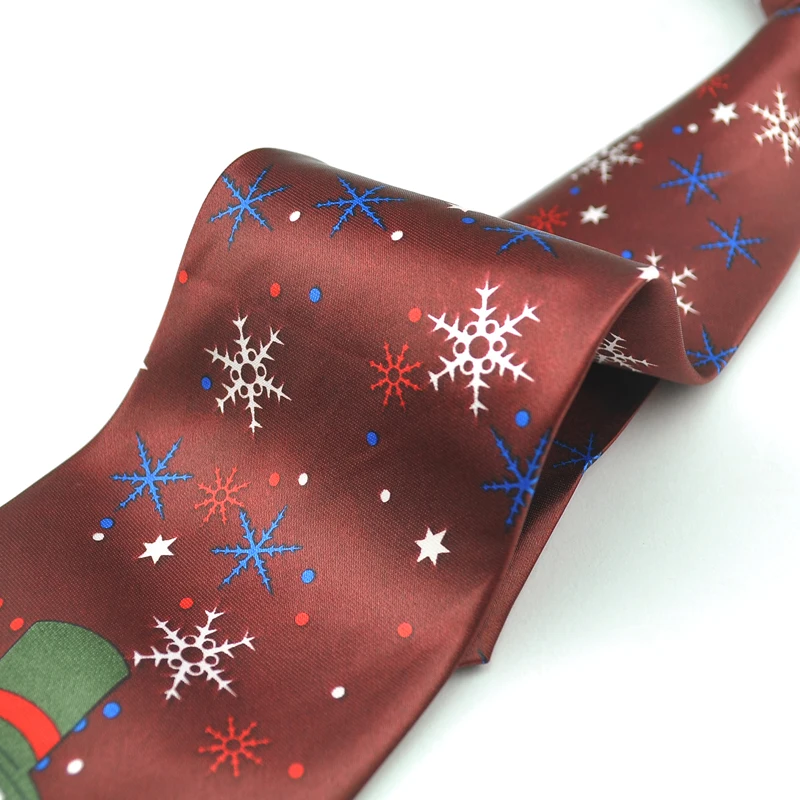 Mens Ties Happy New Year Neckties 4 Inch Wide "Christmas/X-MAS"Design Woven Classic Party gift Gravata Shirts Cravat 2020 |