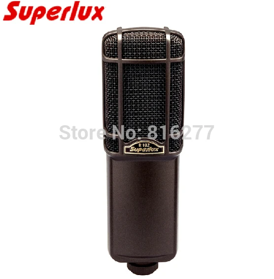 Конденсаторный микрофон Superlux R102 Классический Студийный с лентой|microphone for