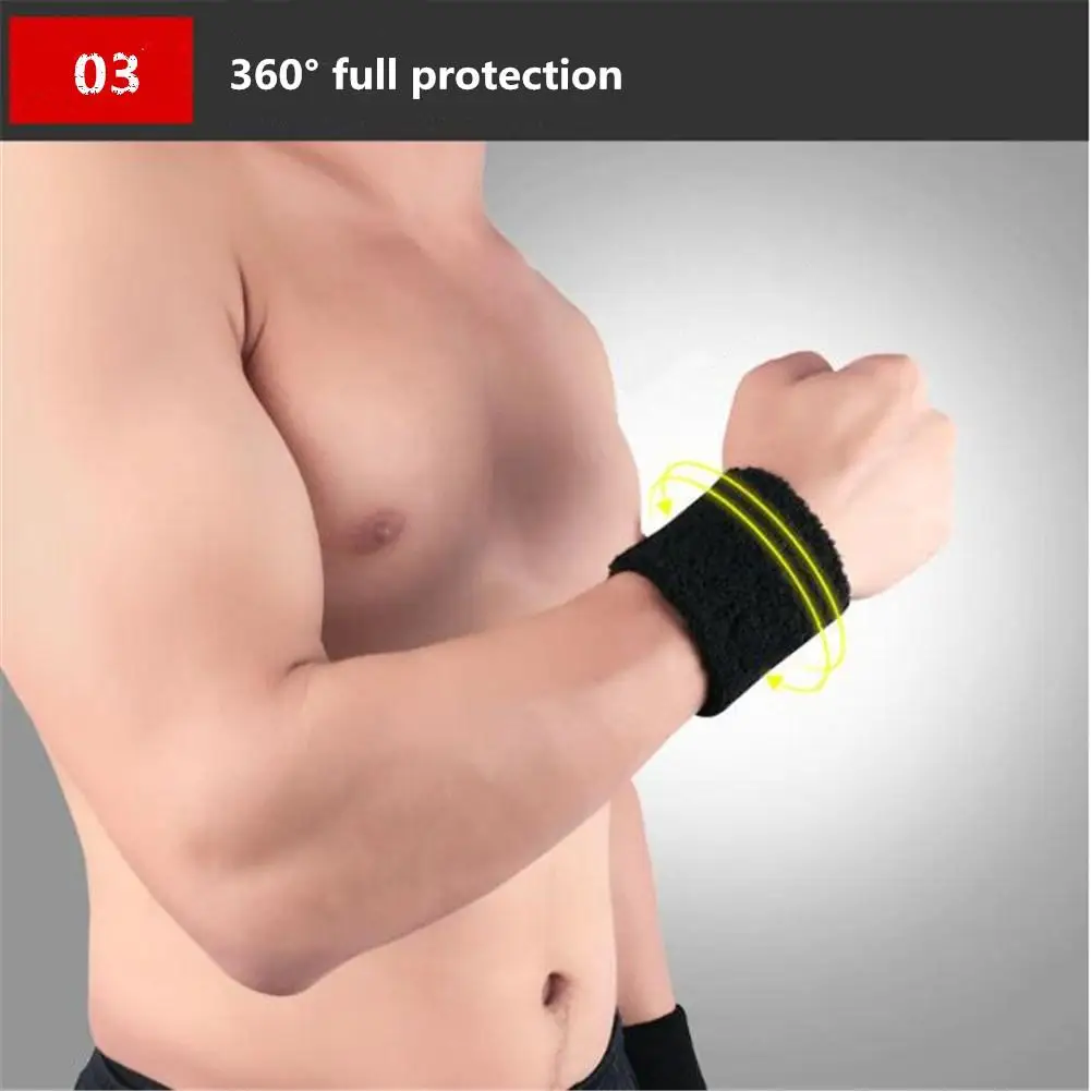 1 пара мужской/женский спортивный браслет баскетбольный Теннисный Напульсник