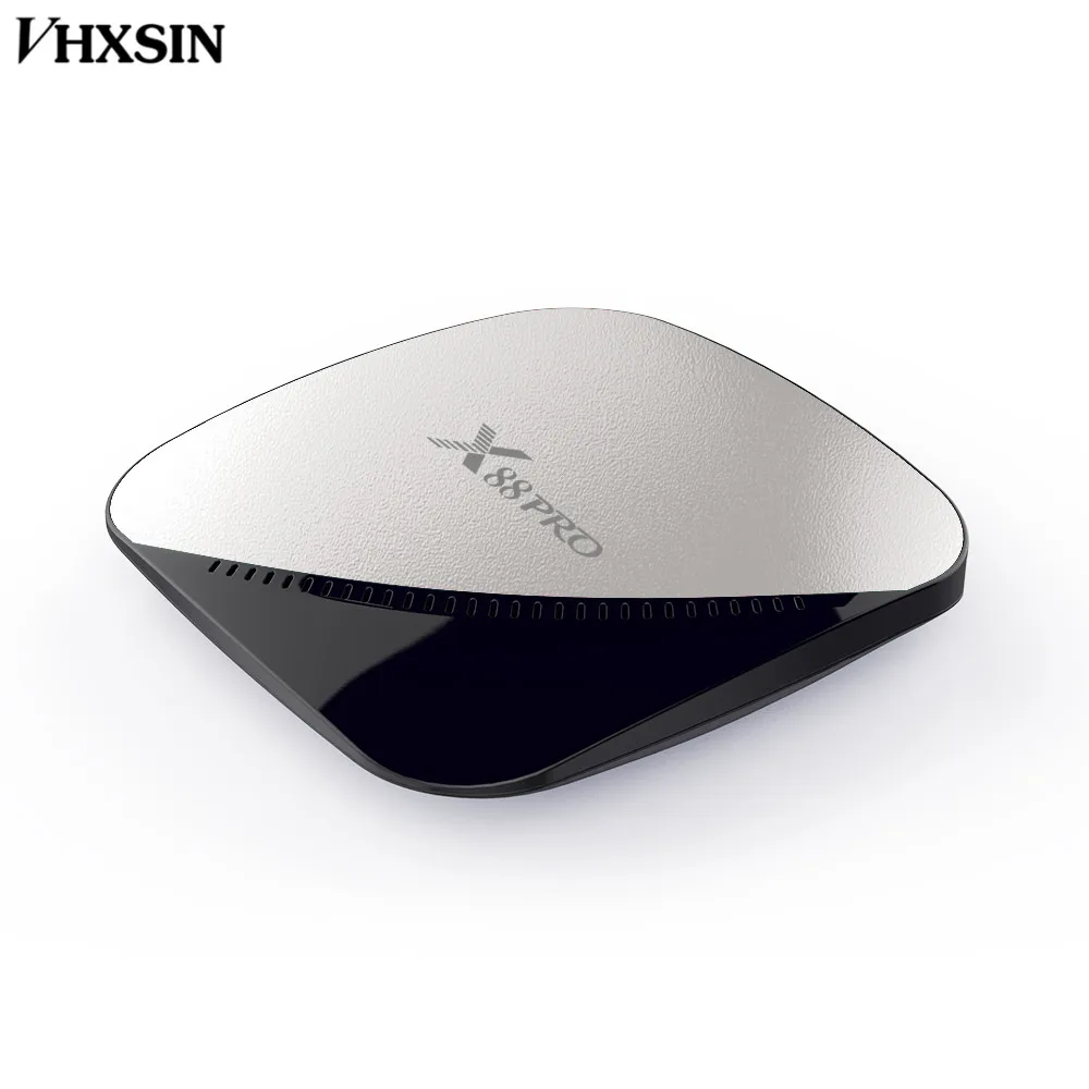 VHXSIN 2 шт./лот X88 Pro Smart TV Box Android 9 0 TVbox Rockchip RK3318 встроенный Wifi 4K 60fps | Электроника