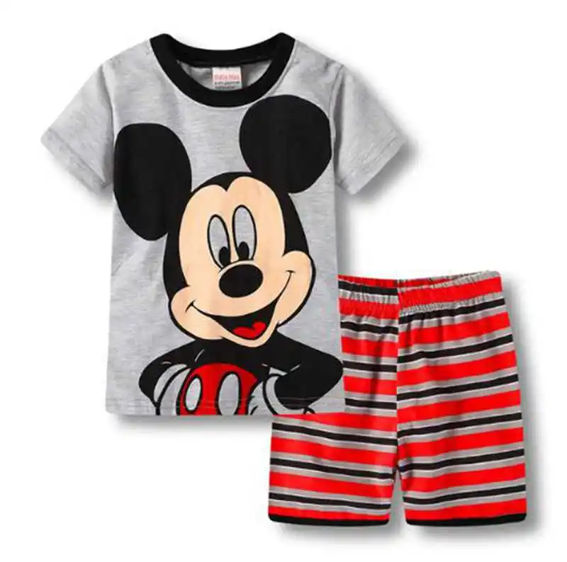 Розничная продажа! Летняя детская одежда для маленьких мальчиков и девочек