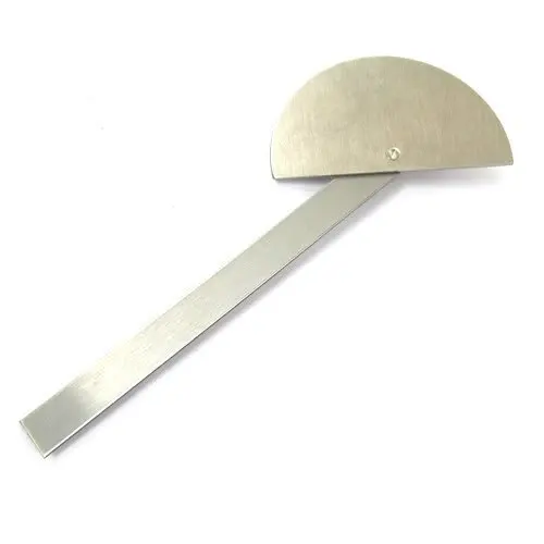 Новый транспортир Круглый угол прямоугольная линейка для мастеров механический