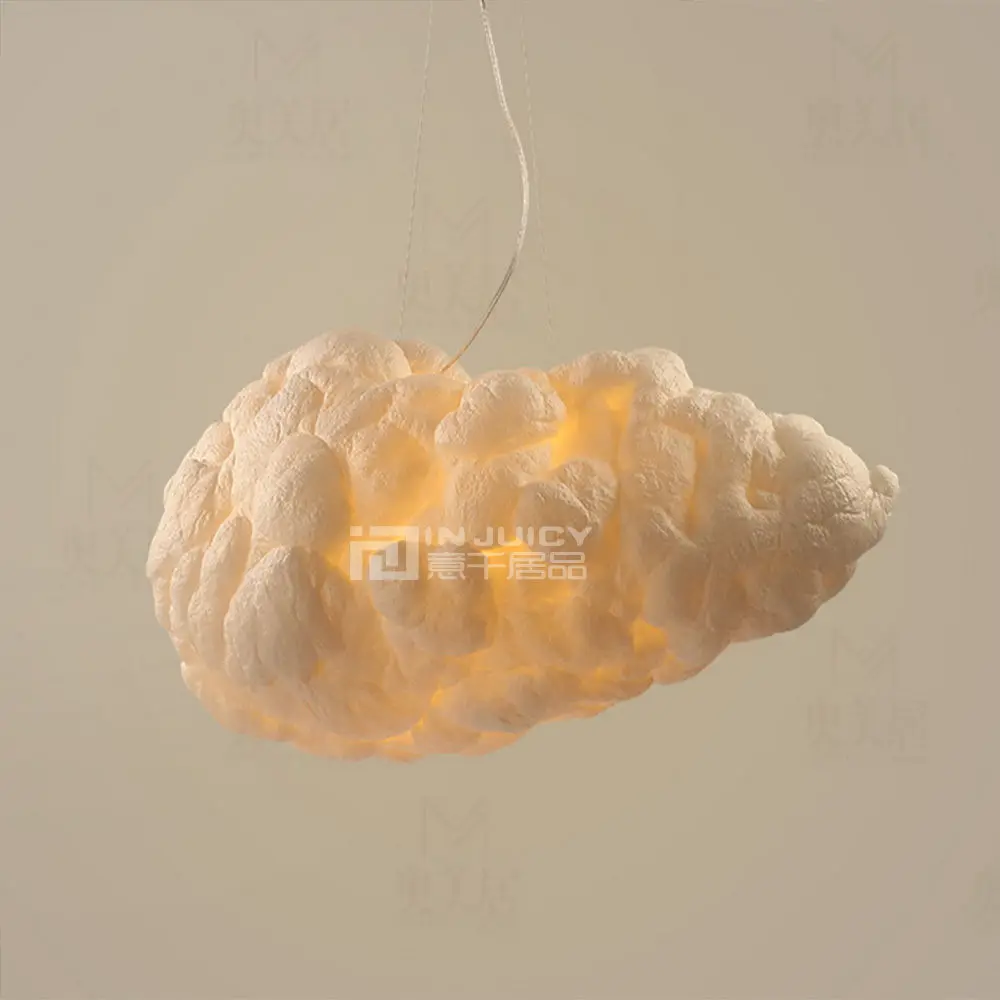 Современная светодиодсветодиодный Потолочная люстра с плавающими шелковыми