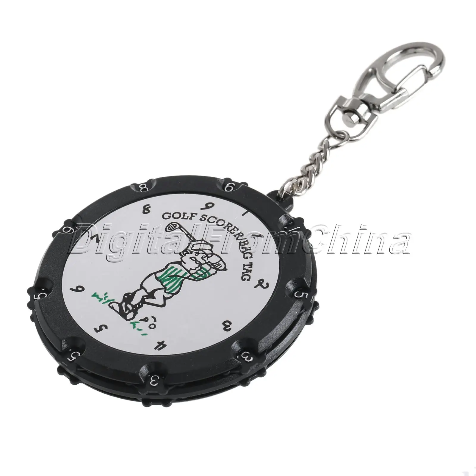 Счетчик очков для игры в гольф 18 отверстий с цепочкой ключей аксессуары