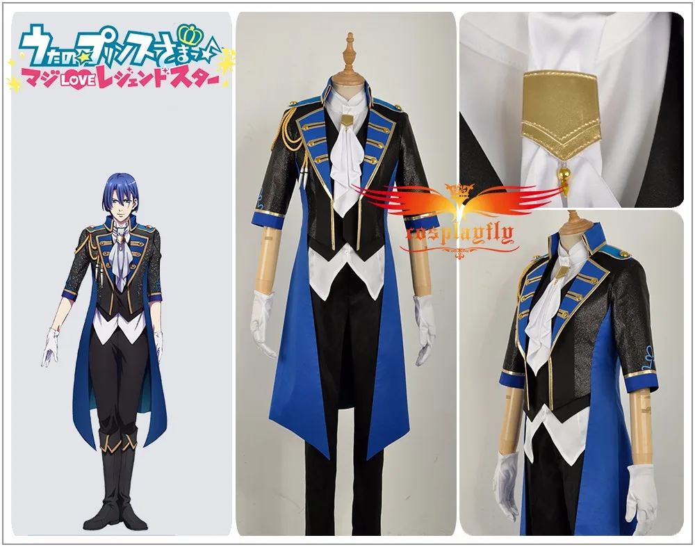 Uta No Prince Sama сезон 4 HIjirikawa Masato сценический Косплей индивидуальный костюм Королевский синий пиджак брюки взрослый Мужской наряд Одежда