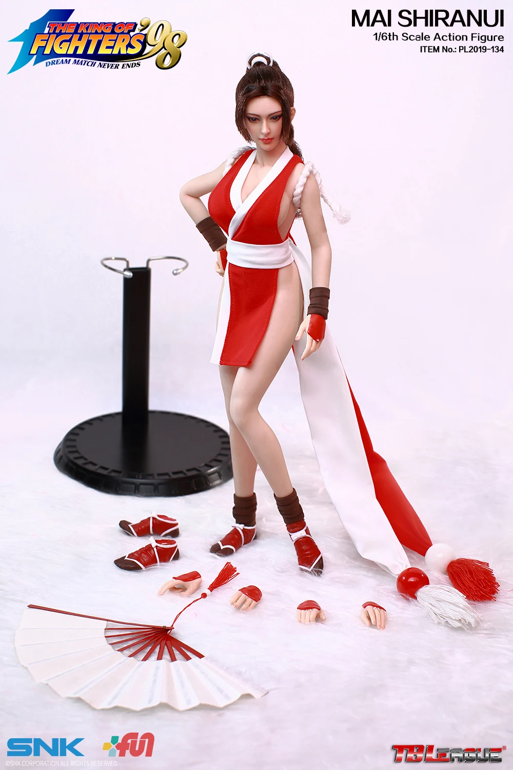 TBLeague PHICEN бесшовное женское тело KOF 98 MAI SHIRANUI 1/6 фигурка|Игровые фигурки и