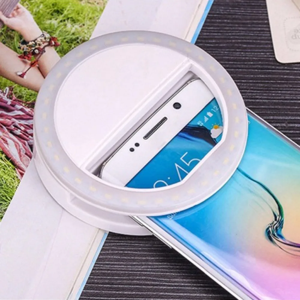 Селфи свет смартфон LED кольцо селфи ночного темноте повышения фотографии для Iphone