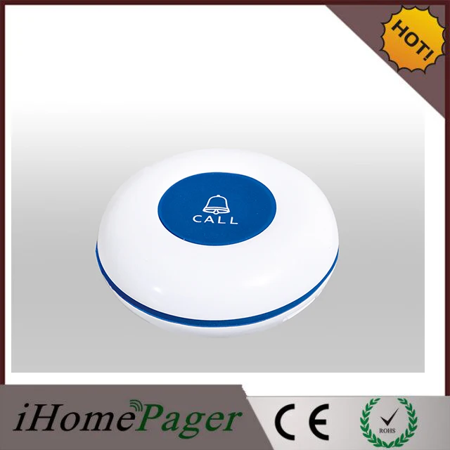 Хороший дизайн Настольный звонок с одной кнопкой вызова для кофейного чайного