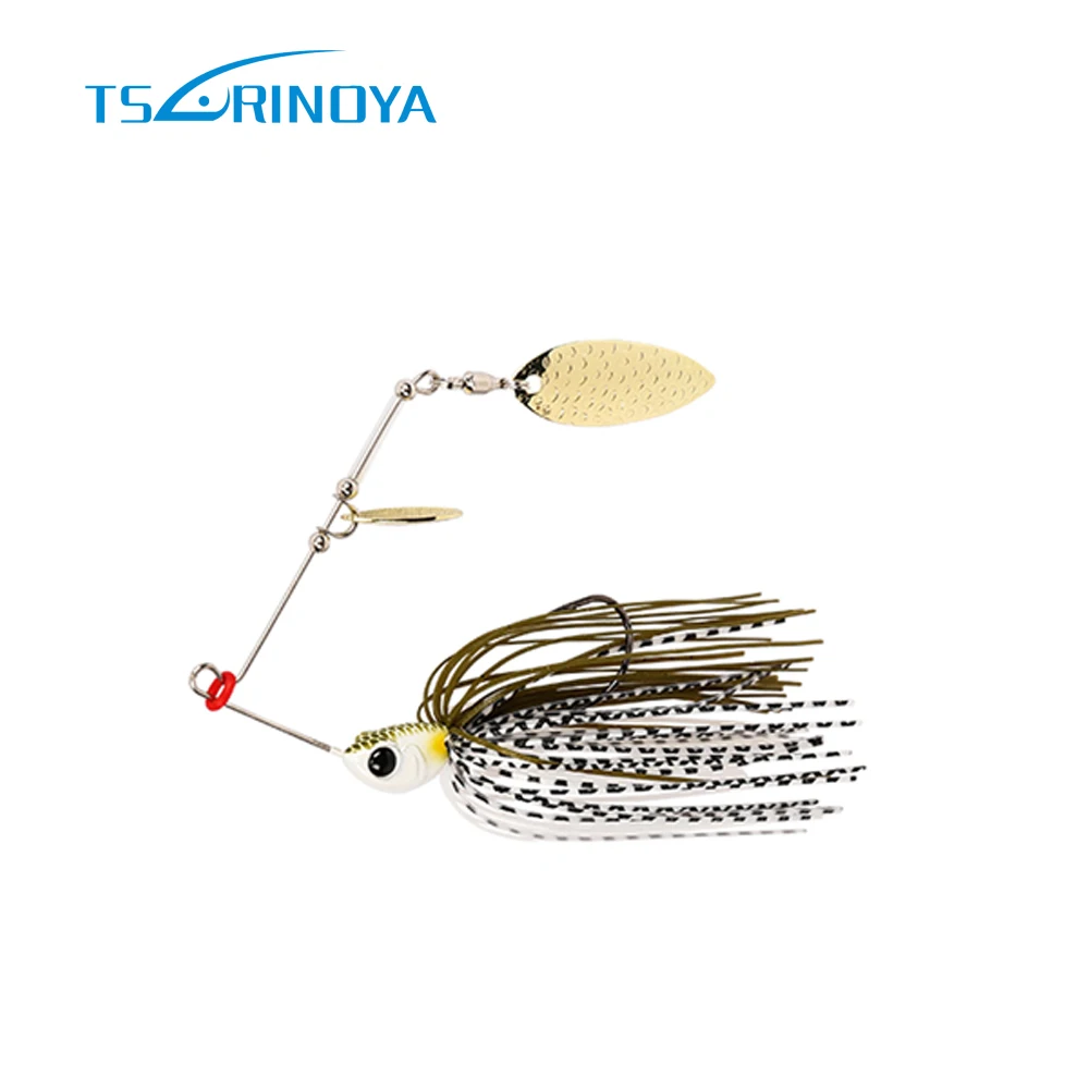 Tsurinoya 1 шт. Спиннер приманки вес головы 7 г бас рыболовные Рыболовная ложка