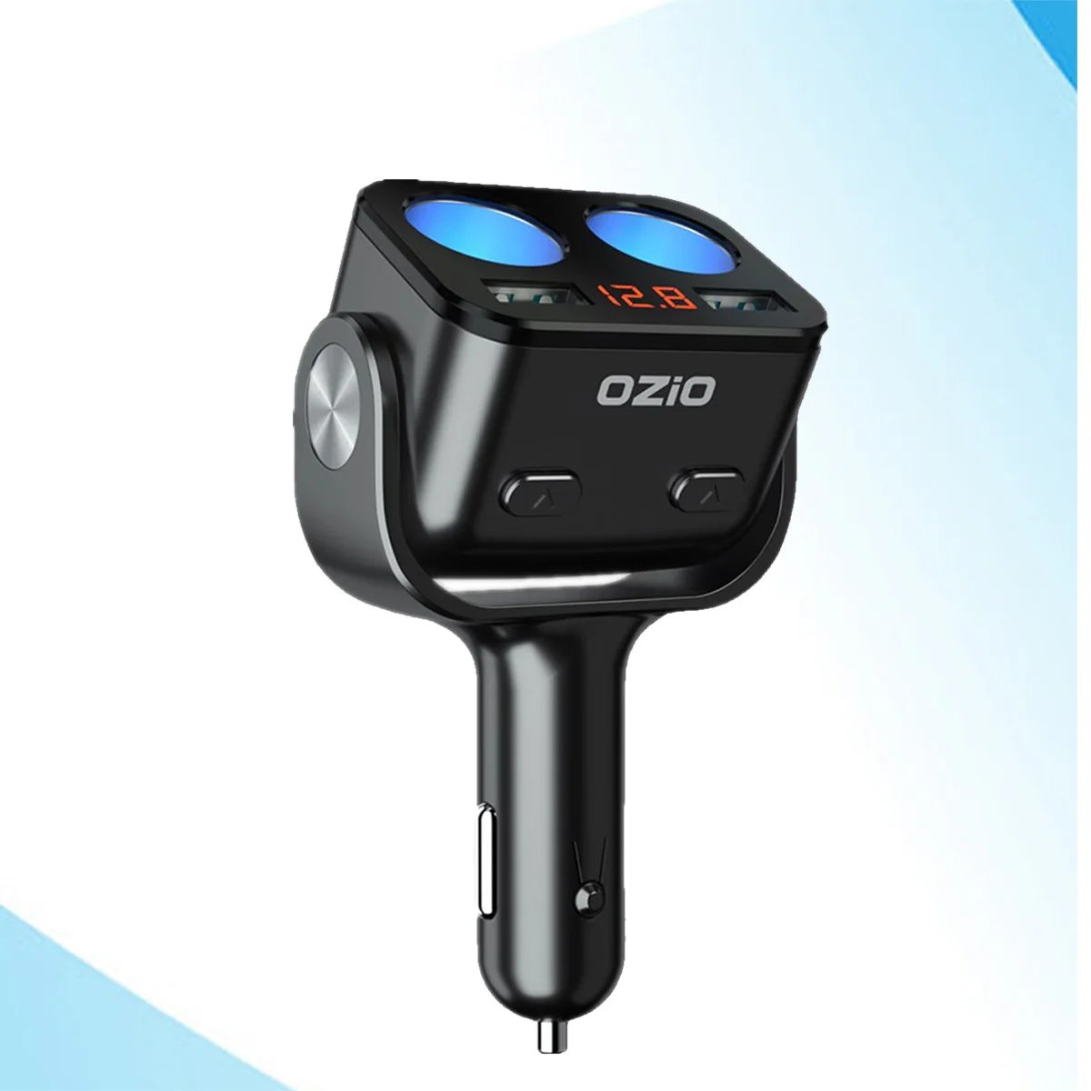 DC 12/24V Car Auto Cigar Lighter Splitter Dual USB 5.8A Charger Adapter Voltage Diagnose Display A20 | Автомобили и мотоциклы