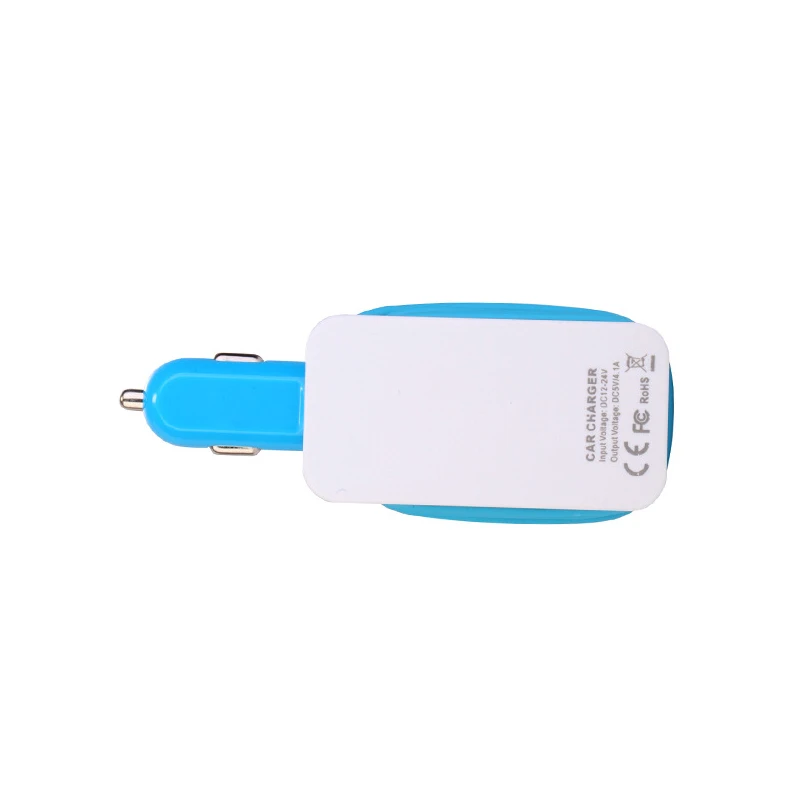Новое поступление Автомобильное зарядное устройство 4 USB порта 4.1A с кабелем для