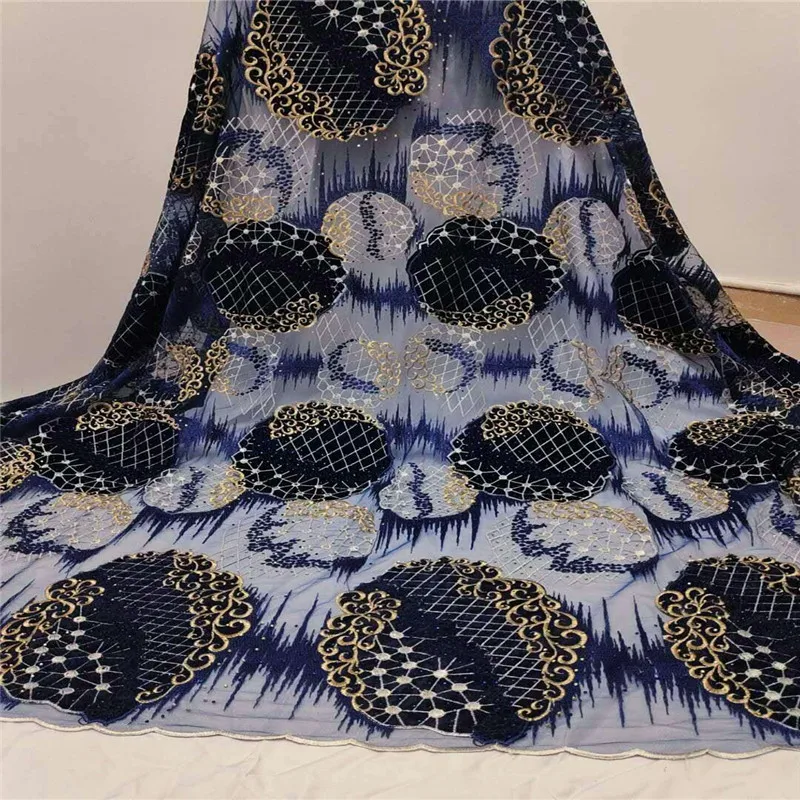 Горячая Распродажа французское кружево 5 ярдов/Партия дешевые африканские камни