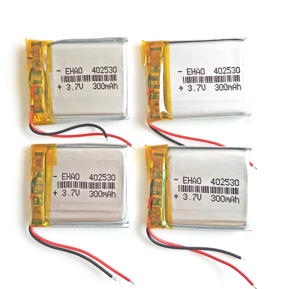 

3,7 V 300mAh литий-полимерный литий-ионный аккумулятор 402530 для Mp3 MP4 GPS Стерео Bluetooth маленькая точка ручка для чтения
