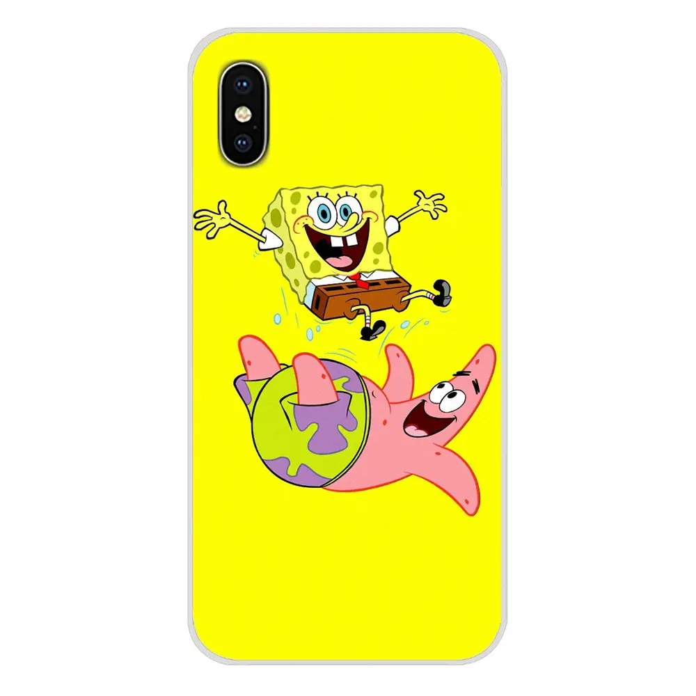 images 7 Губка Боб Квадратные Штаны для huawei mate Honor 4C 5C 5X6X7 7A 7C 8 9 10 8C 8X20 Lite Pro Аксессуары чехлы для телефонов Чехлы - Цвет: images 7