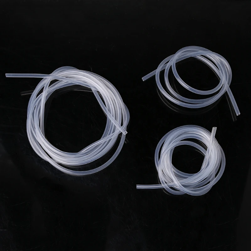 

3mm x 5mm Silicone Tube Hose Translucent Tube Food Grade Non-toxic Soft Rubbe 1/2/3M