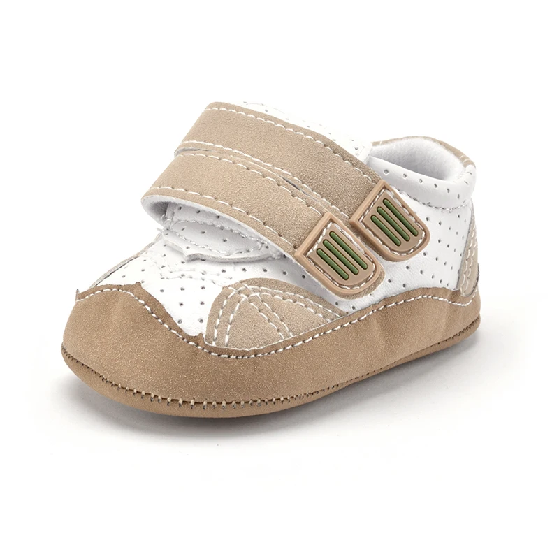 Изящная детская обувь для мальчиков и девочек модная из флока с рисунком