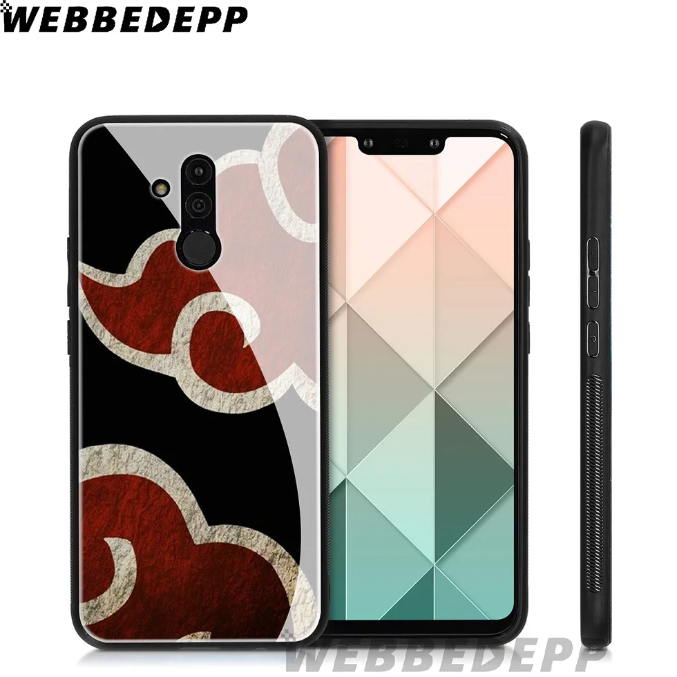 Чехол из закаленного стекла в японском стиле Наруто Итачи Учиха для Huawei Mate 20 P20 P10 P