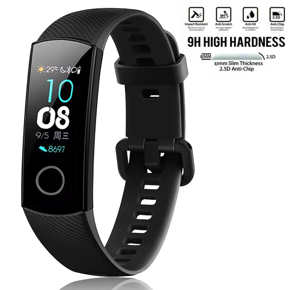 HANGRUI ультра прозрачный ТПУ Мягкий полноэкранный защитный чехол для huawei Honor Band 5 Смарт-часы Защитная пленка для Honor Band 4